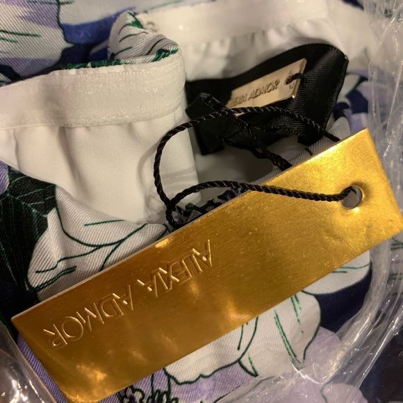 ALEXIA Admor Tropical off shoulder dress - Picture 6 of 6